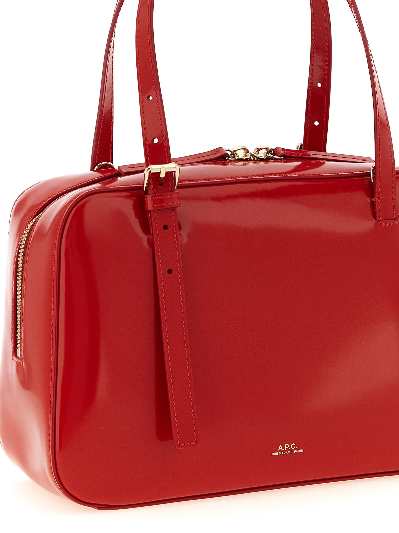 A.P.C. Multicolor Cowhide Handbag