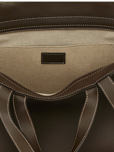 A.P.C. Brown Cowhide Tote Bag