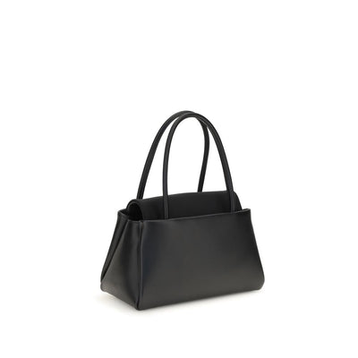 Prada Black Calf Leather Bos Taurus Handbag