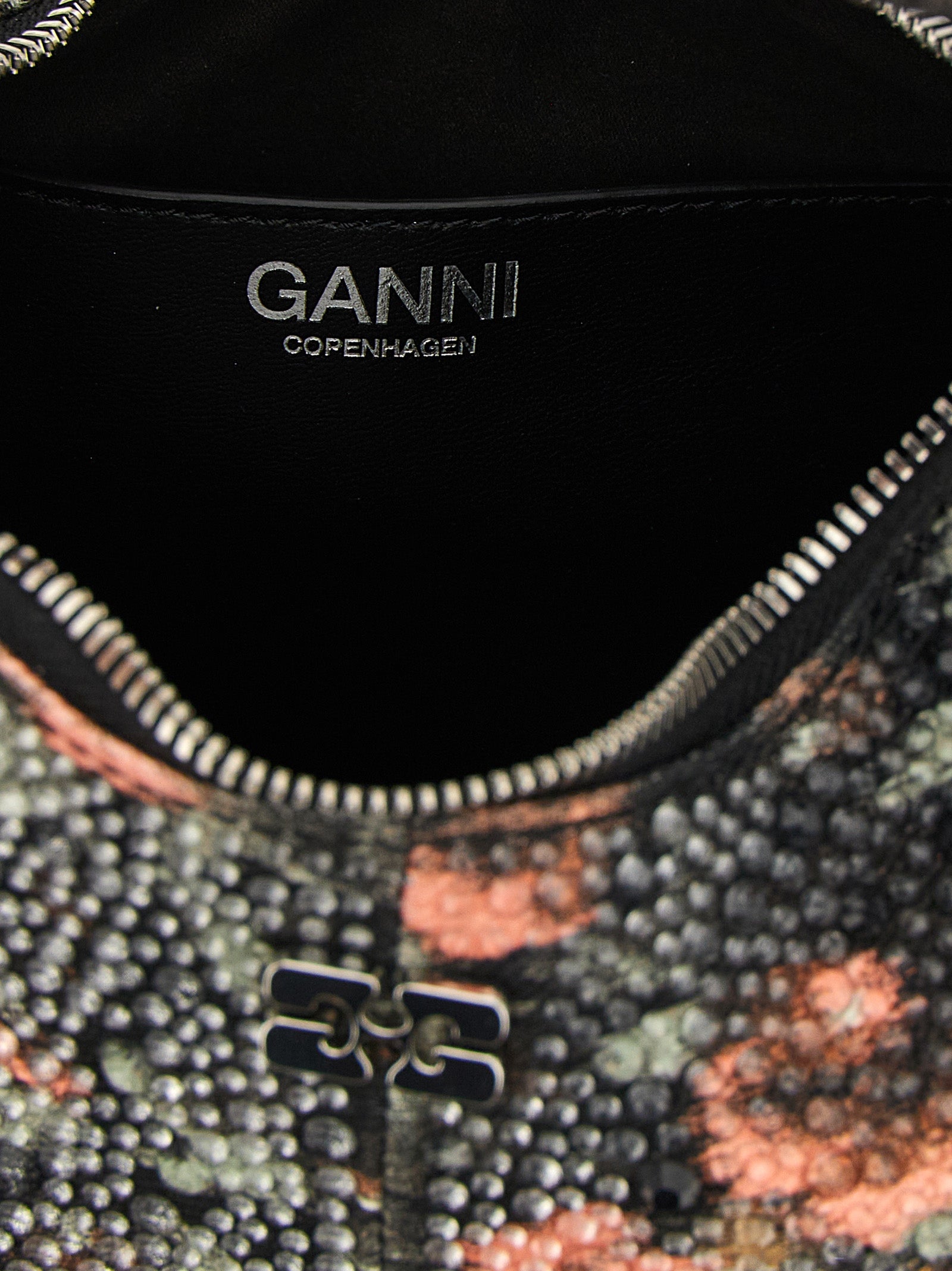 Ganni Multicolor Cotton Handbag