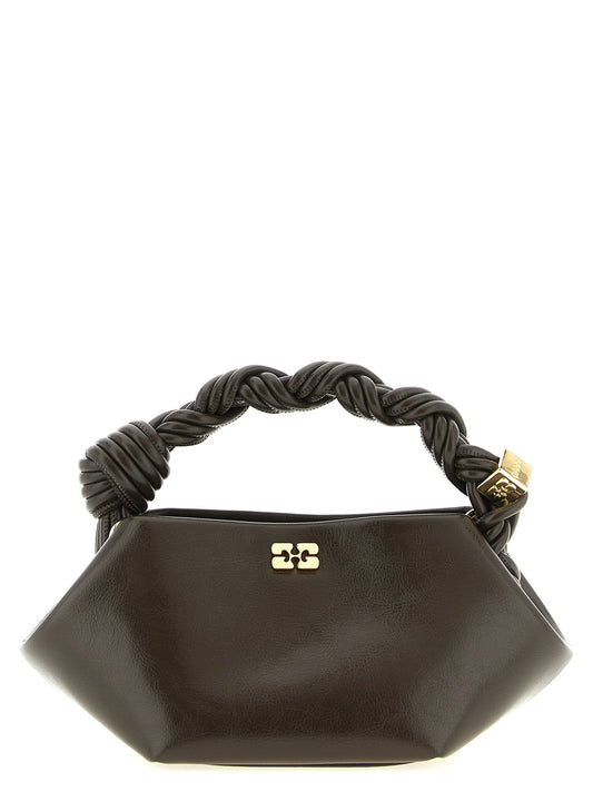Ganni Brown Polyethylene Handbag