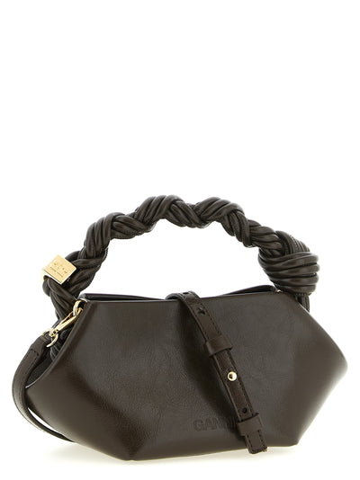 Ganni Brown Polyethylene Handbag