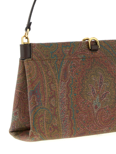 Etro Brown Pvc Clutch Bag