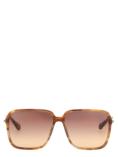 Chloé Brown Acetate Sunglasses