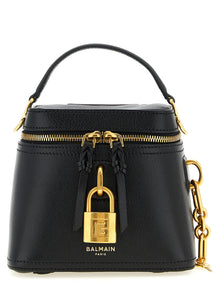 Balmain Black Calfskin Handbag