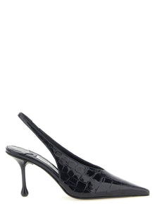 Jimmy Choo Blue Leather High Heel Pumps