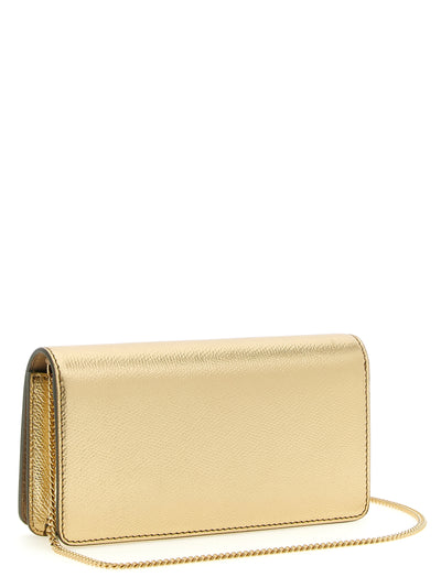 Valentino Garavani Gold Calfskin Crossbody Bag