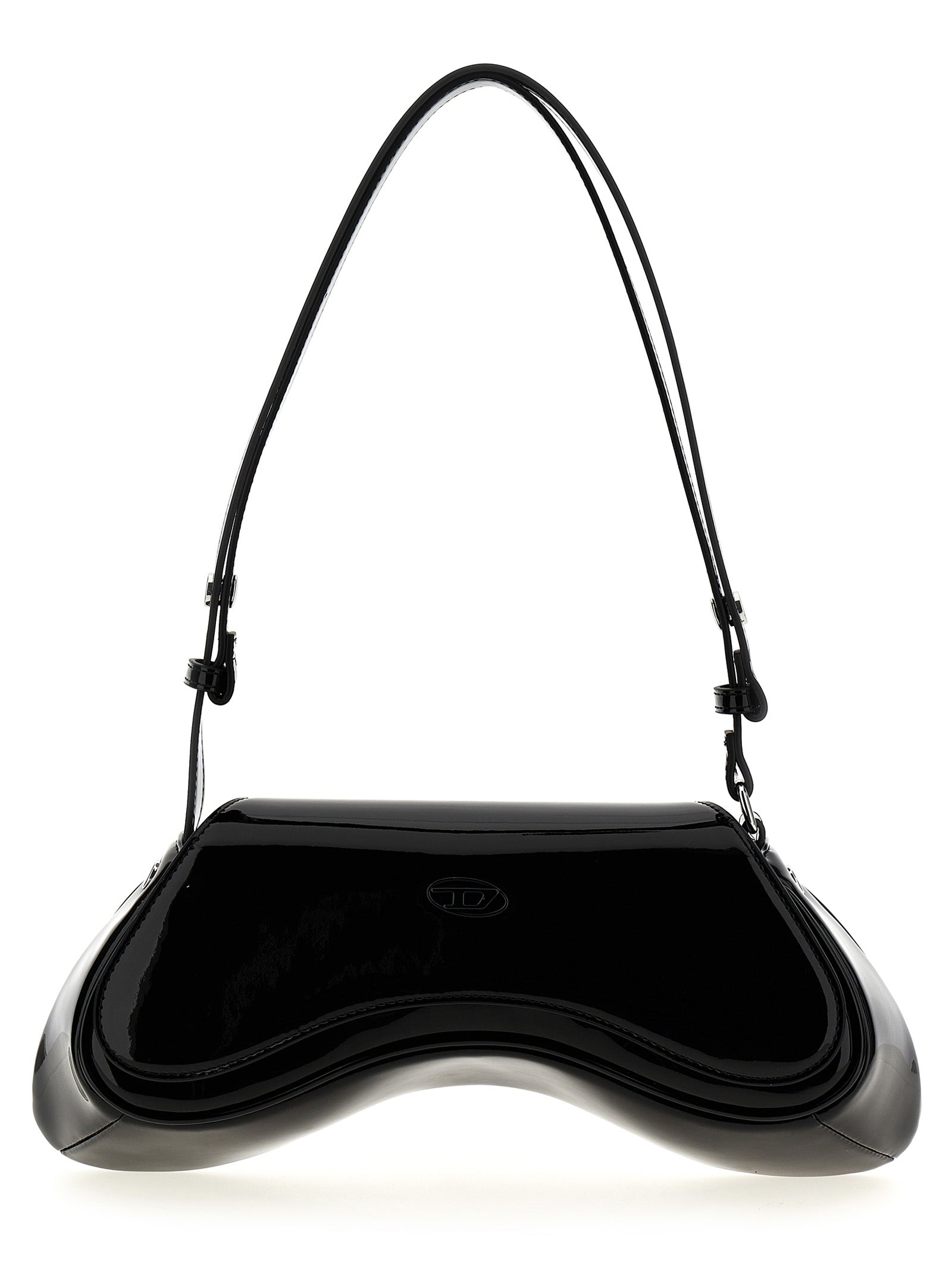 Diesel Black Polyethylene Shoulder Bag