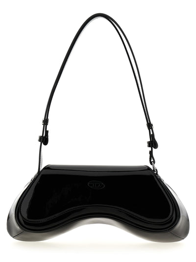 Diesel Black Polyethylene Shoulder Bag