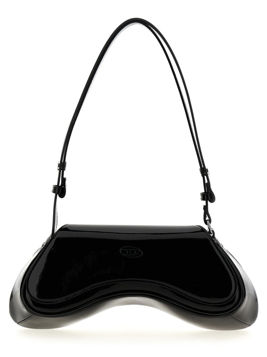 Diesel Black Polyethylene Shoulder Bag