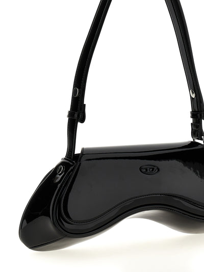 Diesel Black Polyethylene Shoulder Bag
