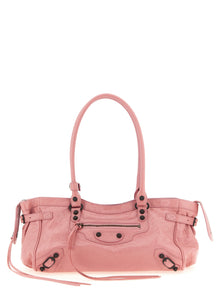 Balenciaga Multicolor Lamb Leather Shoulder Bag