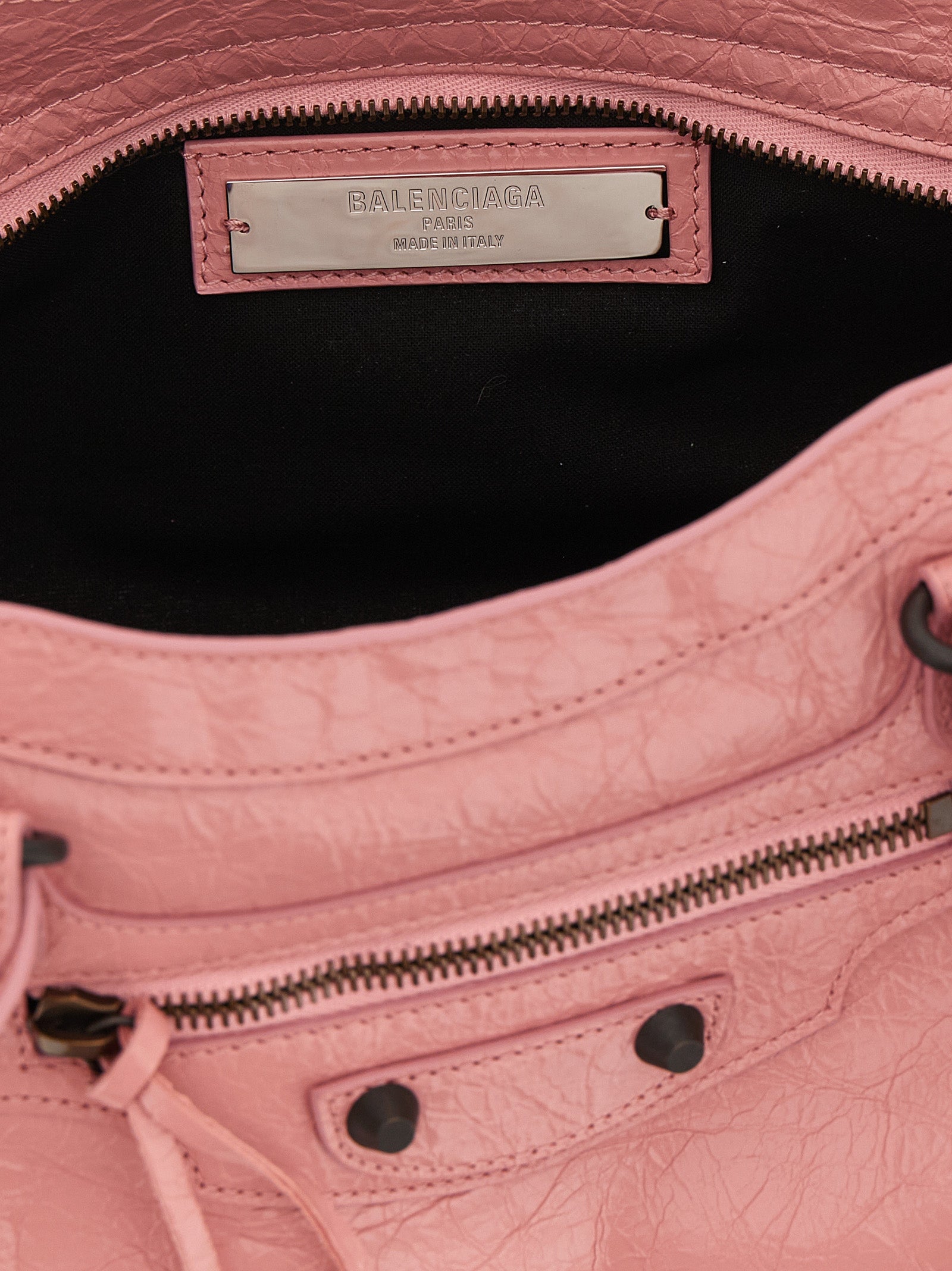 Balenciaga Multicolor Lamb Leather Shoulder Bag