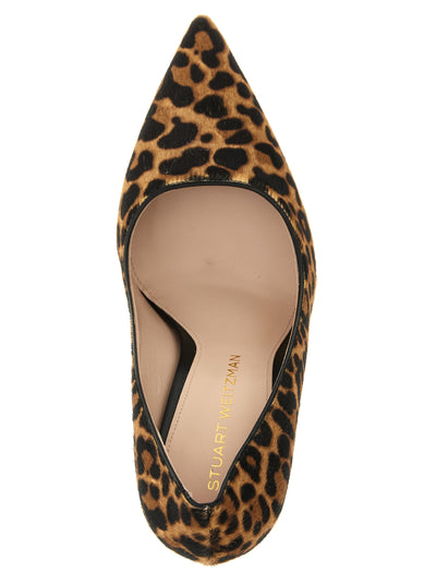 Stuart Weitzman Multicolor Calfskin High Heel Pumps