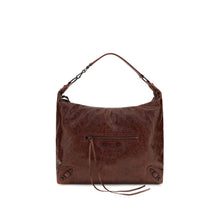 Balenciaga Bordeaux Lamb Ovis Aries Aries Shoulder Bag