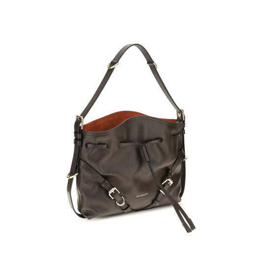 Givenchy Brown Calf Leather Bos Taurus Backet Bag