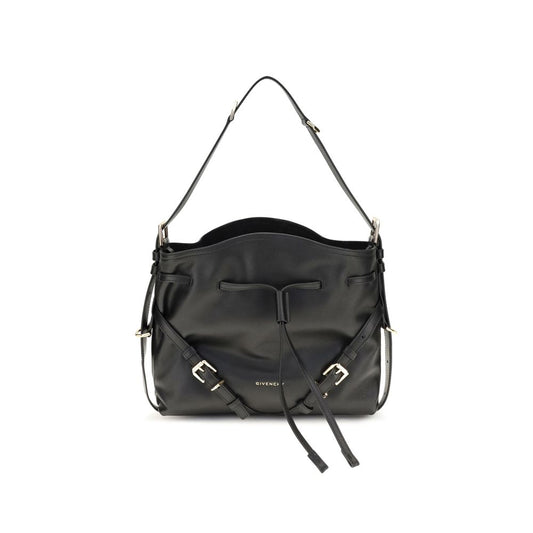 Givenchy Black Calf Leather Bos Taurus Backet Bag