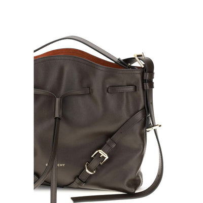 Givenchy Brown Calf Leather Bos Taurus Backet Bag