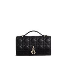 Dior Black Leather Shoulder Bag