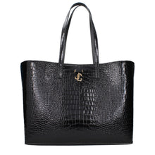 Jimmy Choo Black Leather Shoulder Bag