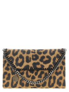 Stella McCartney Brown Polyester Clutch Bag