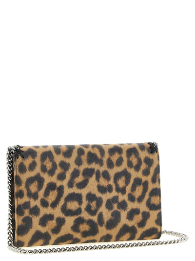 Stella McCartney Brown Polyester Clutch Bag