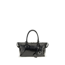Miu Miu Black Calf Leather Bos Taurus Handbag