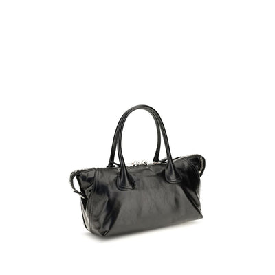 Miu Miu Black Calf Leather Bos Taurus Handbag