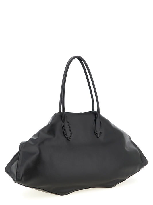 Alexander McQueen Black Calfskin Shoulder Bag