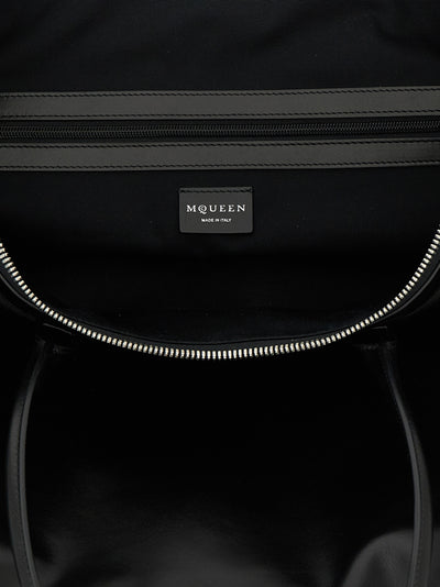 Alexander McQueen Black Calfskin Shoulder Bag