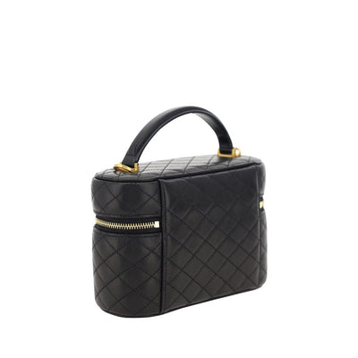 Saint Laurent Black Calf Leather Bos Taurus Shoulder Bag