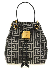 Balmain Bicolor Polyester Handbag