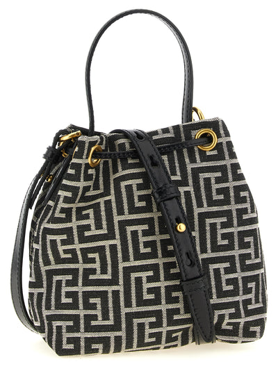 Balmain Bicolor Polyester Handbag