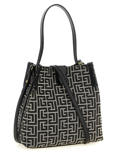 Balmain Bicolor Cotton Shoulder Bag