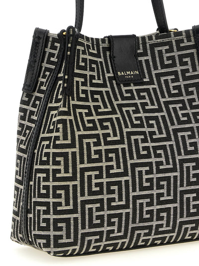 Balmain Bicolor Cotton Shoulder Bag
