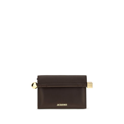 Jacquemus Brown Lamb Ovis Aries Aries Shoulder Bag