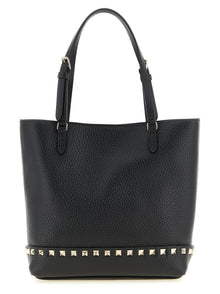 Valentino Garavani Black Calfskin Shoulder Bag