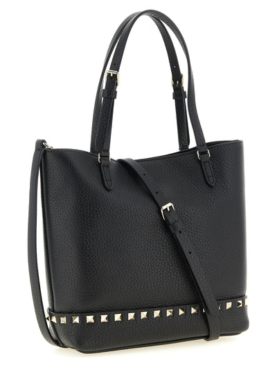 Valentino Garavani Black Calfskin Shoulder Bag