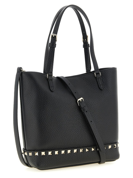 Valentino Garavani Black Calfskin Shoulder Bag