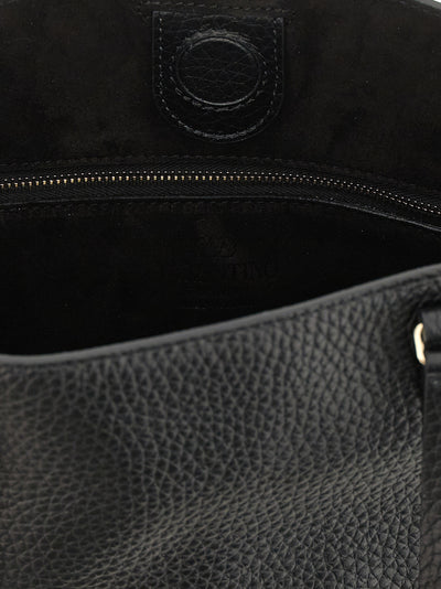 Valentino Garavani Black Calfskin Shoulder Bag