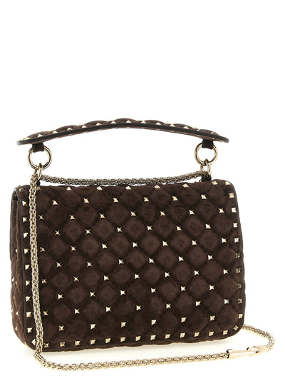 Valentino Garavani Brown Calfskin Crossbody Bag