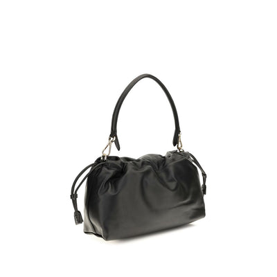 Fendi Black Calf Leather Bos Taurus Shoulder Bag