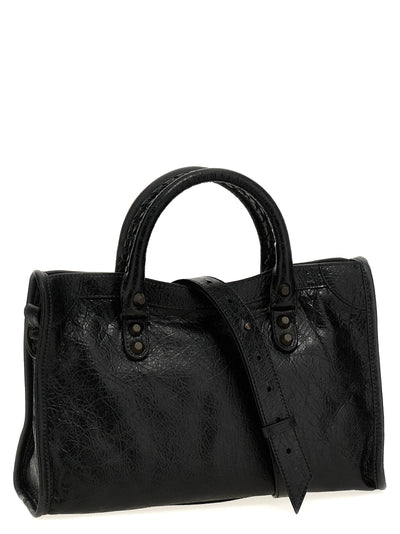 Balenciaga Black Lamb Leather Handbag