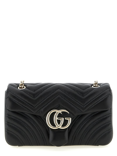 Gucci Black Lamb Leather Shoulder Bag