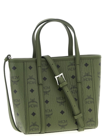 MCM Bicolor Polyethylene Tote Bag