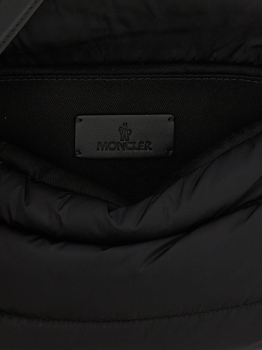 Moncler Black Polyamide Shoulder Bag