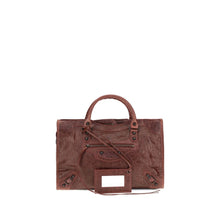 Balenciaga Bordeaux Lamb Ovis Aries Aries Handbag