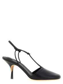 Jacquemus Black Lamb Leather High Heel Pumps