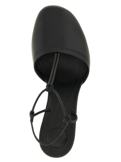 Jacquemus Black Lamb Leather High Heel Pumps