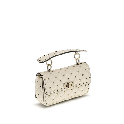 Valentino Garavani Beige Calf Leather Bos Taurus Handbag